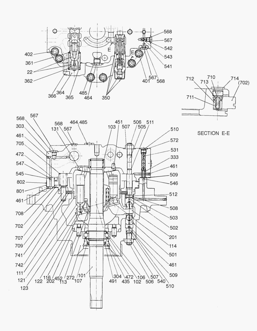 6310 TRAVEL MOTOR [1~538]