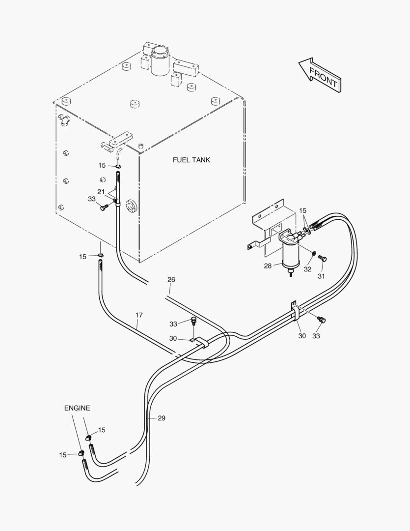 1180 FUEL PIPING [1001~1586]