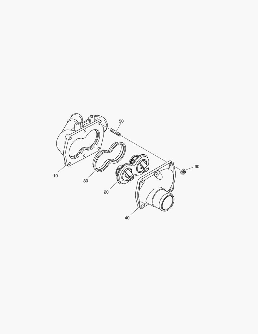 G040-70 THERMOSTAT HOUSING