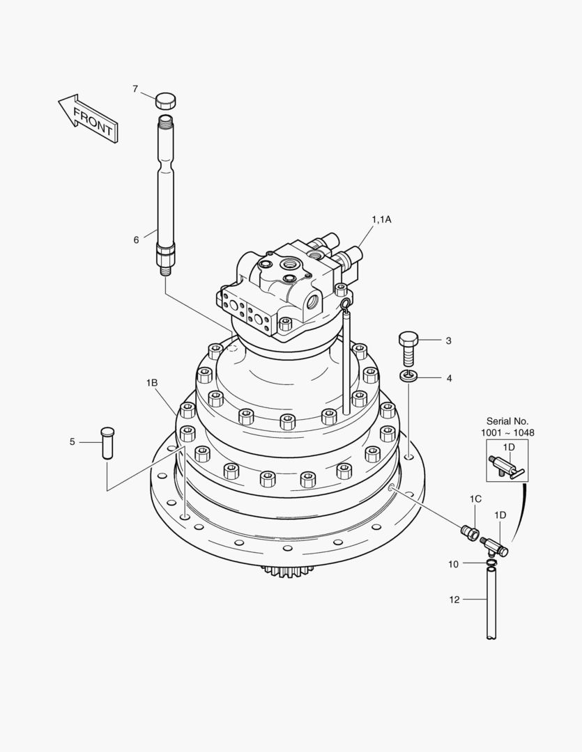 ПОВОРОТНОЕ УСТРОЙСТВО В СБОРЕ