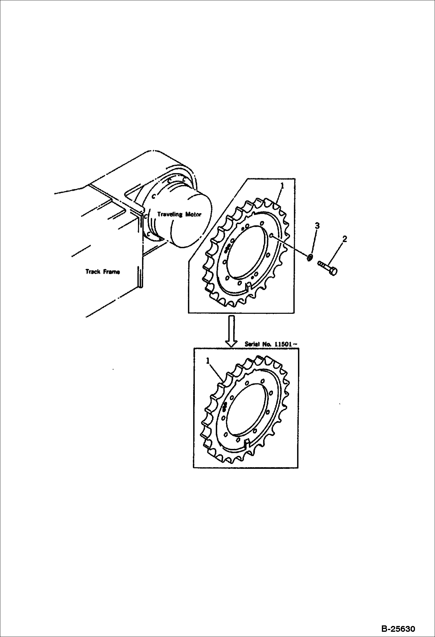 ВЕДУЩЕЕ КОЛЕСО ГУСЕНИЦЫ