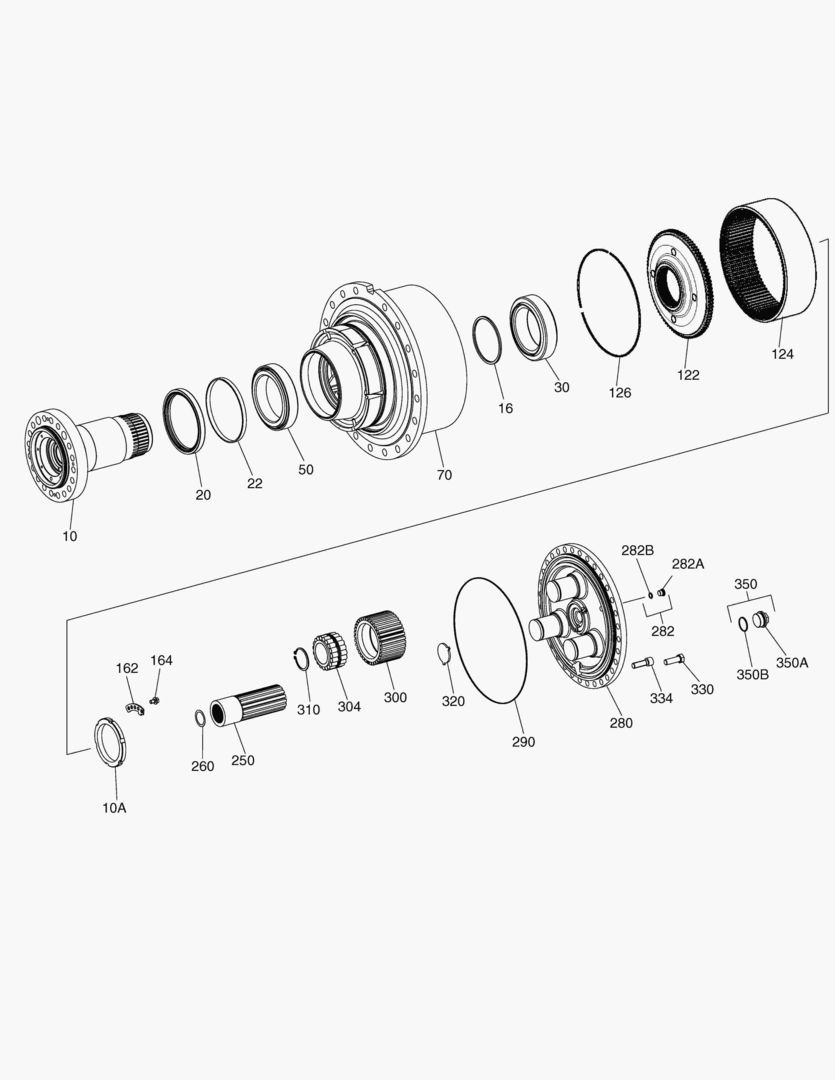 G250-13 HUB WET BRAKE [810285~]