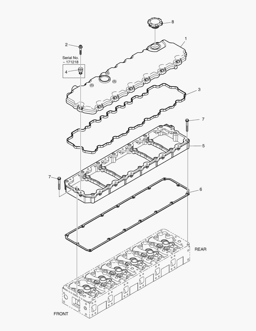 КРЫШКА ГОЛОВКИ ЦИЛИНДРА