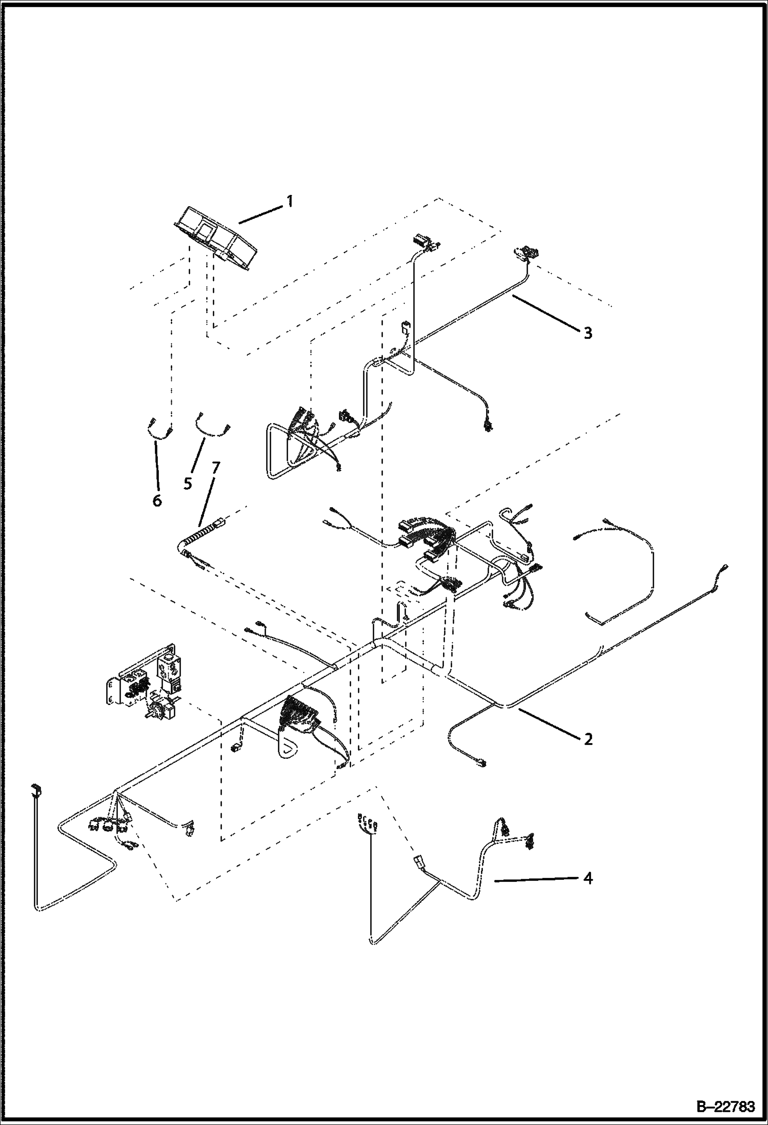 Схема ЭЛЕКТРИКА ГЛАВНЫЙ ЖГУТ ПРОВОДОВ