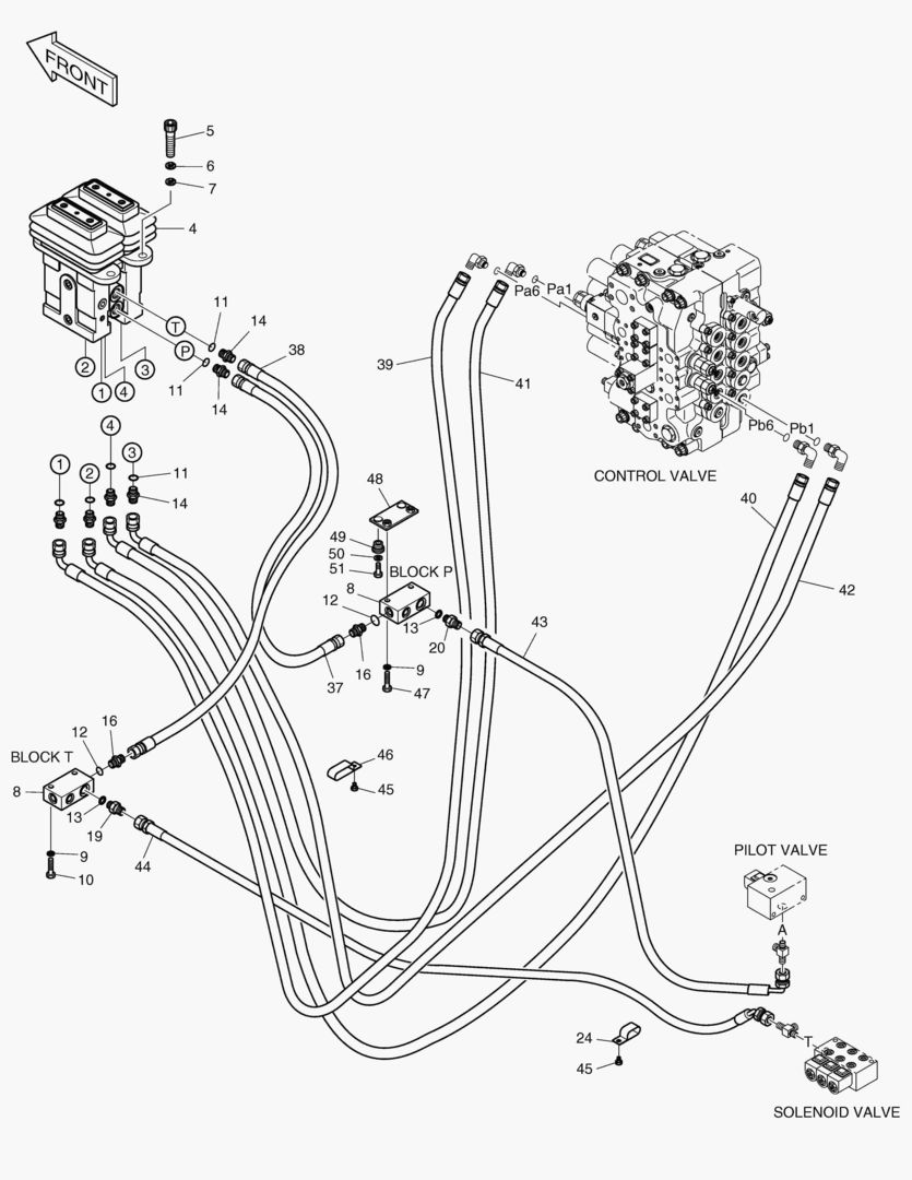ТРУБОПРОВОД СЕРВОУПРАВЛЕНИЯ(8)