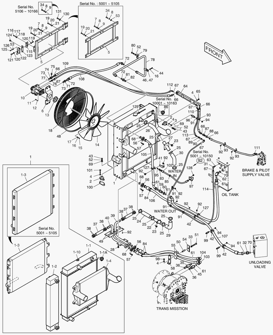 1210 COOLER PIPING [5001~10166]