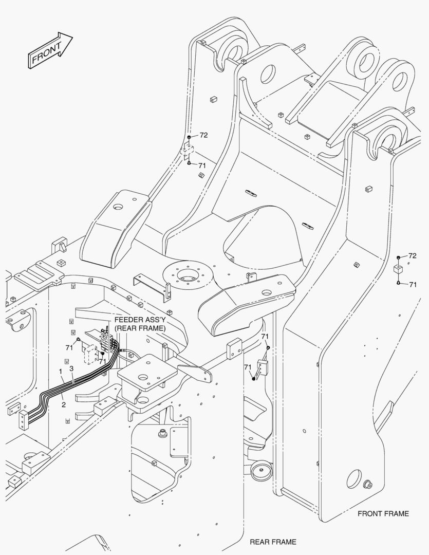 5780 AUTO GREASING SYSTEM-AXLE & DRIVE SHAFT