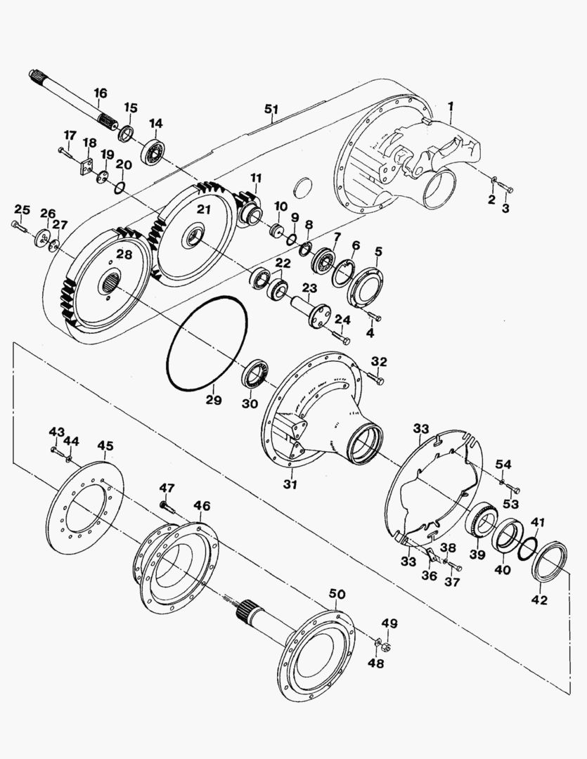 G038-15 DRIVE LINE; REAR