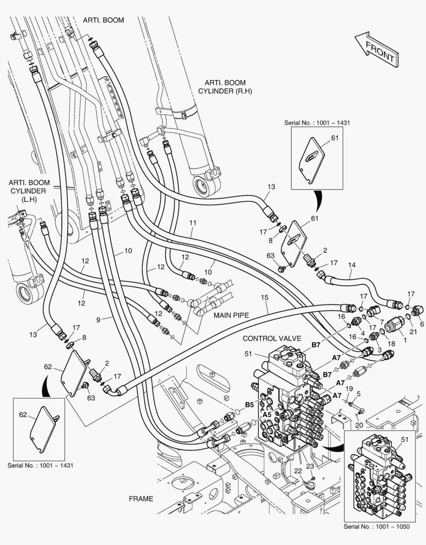 ГЛАВНАЯ МАГИСТРАЛЬ - ШАРНИРНАЯ СТРЕЛА