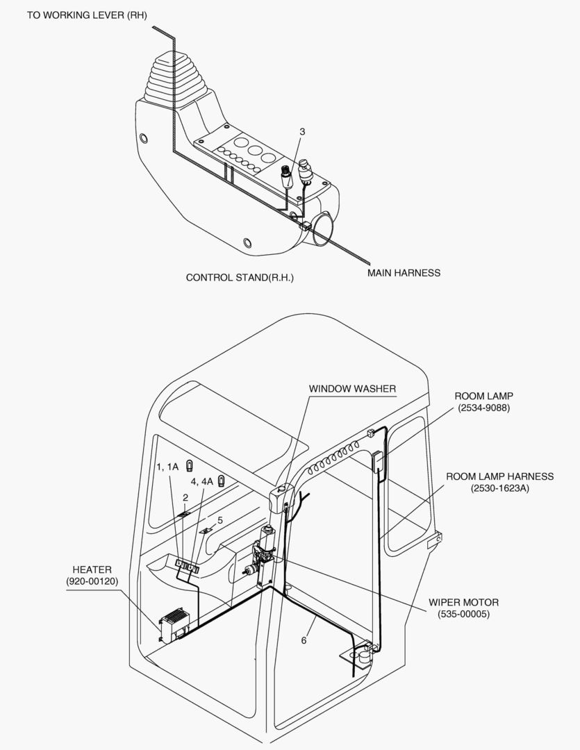 ЭЛЕКТРИЧЕСКИЕ ЗАПЧАСТИ - КАБИНА