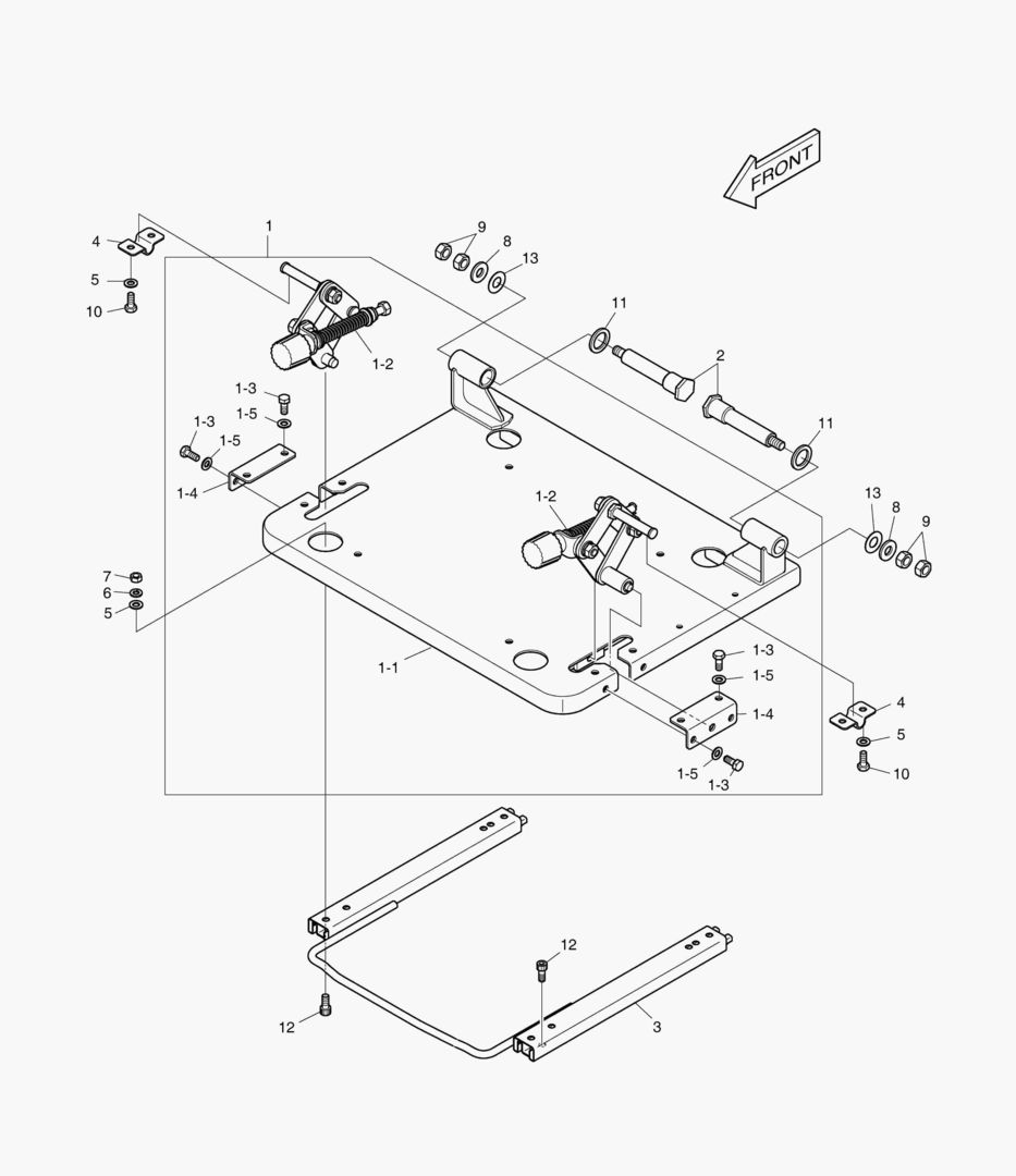 Схема СКОЛЬЗЯЩАЯ ПЛИТА СИДЕНИЯ