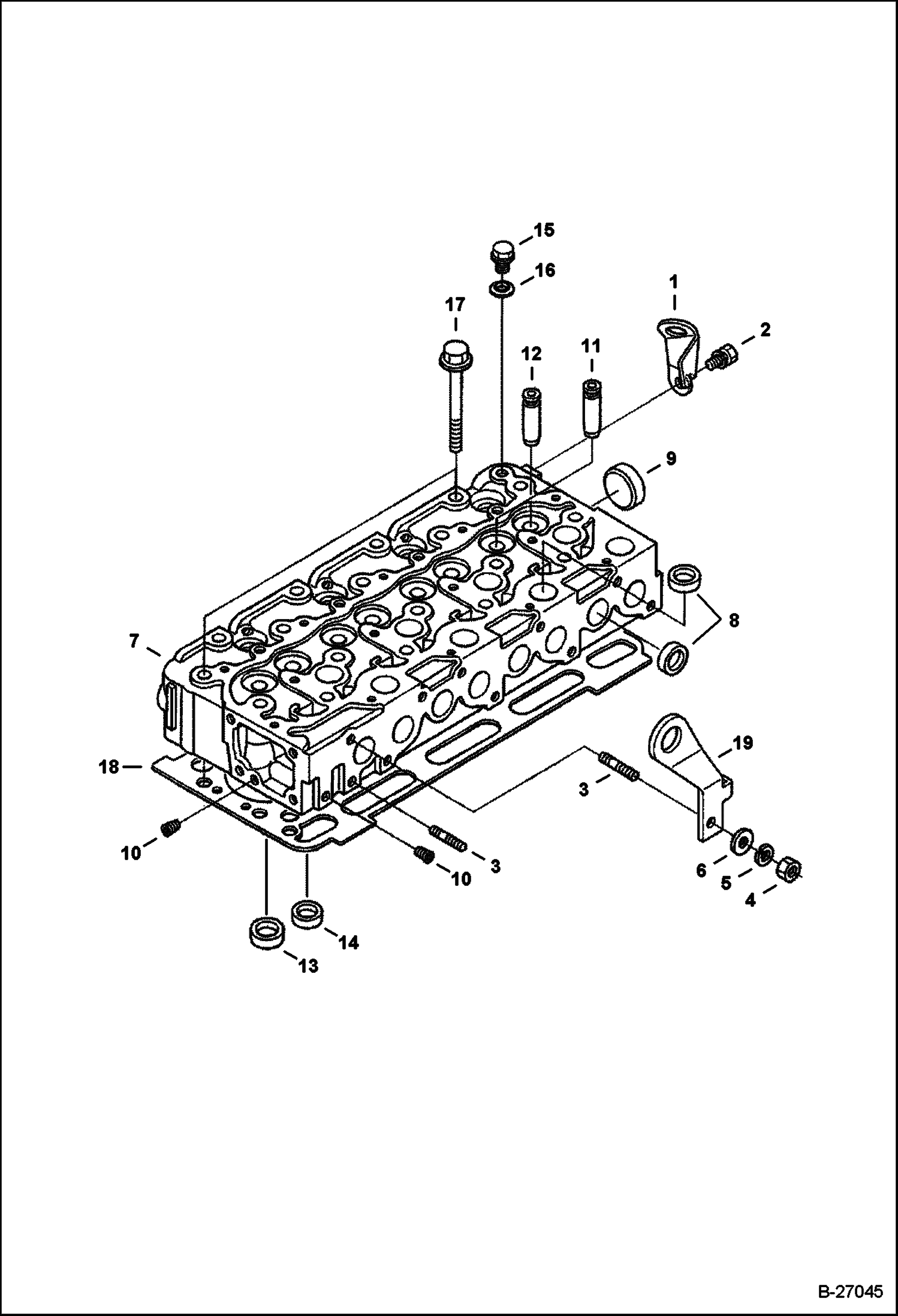 ГОЛОВКА БЛОКА ЦИЛИНДРОВ