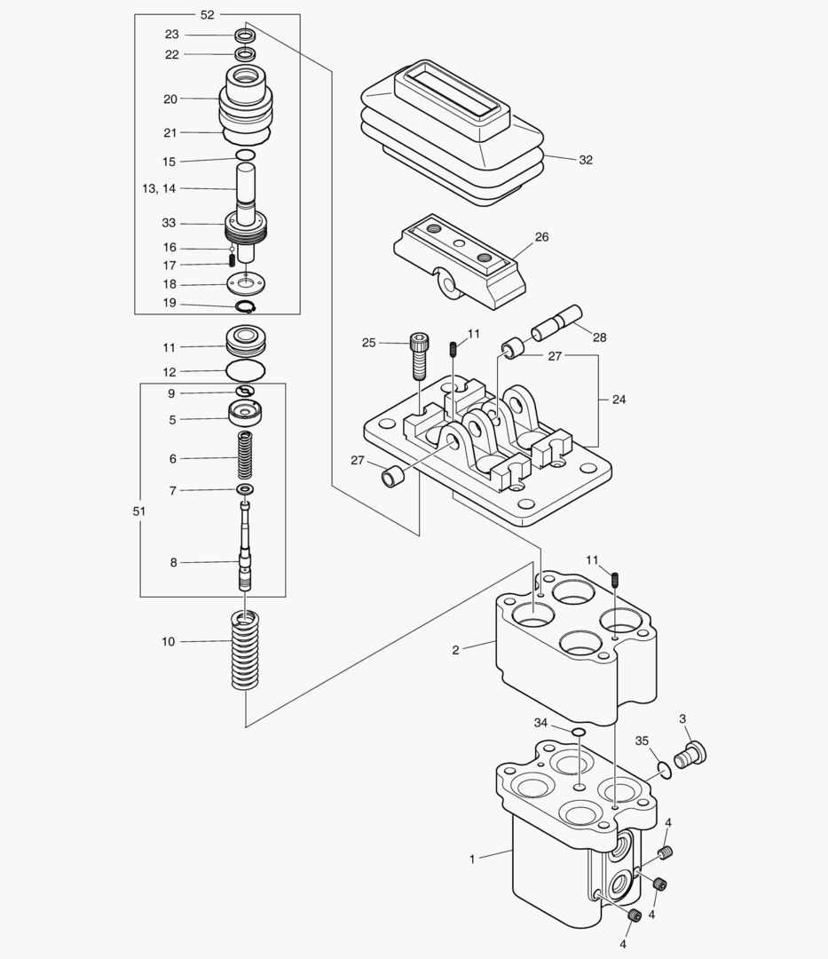 Спецтехника 4211 PEDAL VALVE [5110~] - главное фото