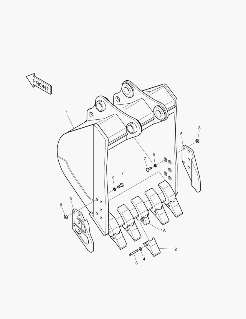 Спецтехника 6220 BUCKET-0.81mВі