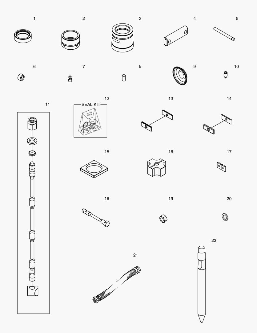 Схема 5140 RECOMMENDED SPARE PARTS [200120~]