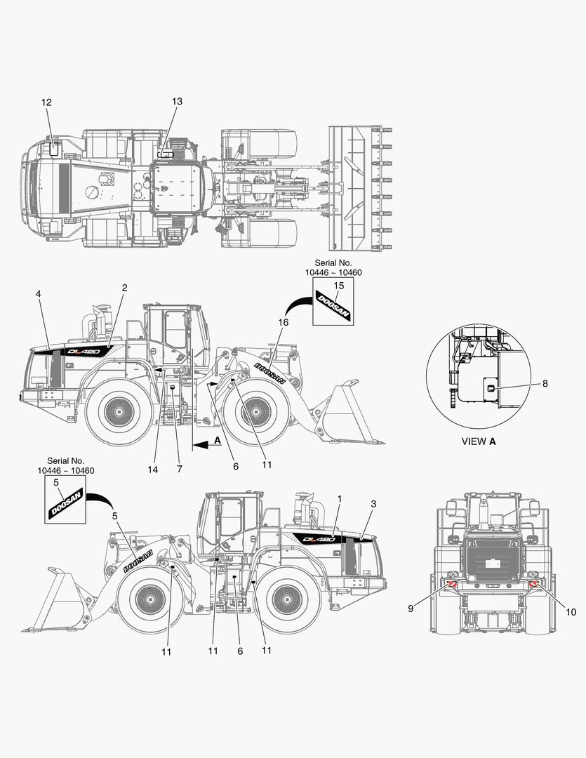 ПРЕДУПРЕЖДАЮЩАЯ ТАБЛИЧКА - НИМЕНОВАНИЕ ТЕХНИКИ