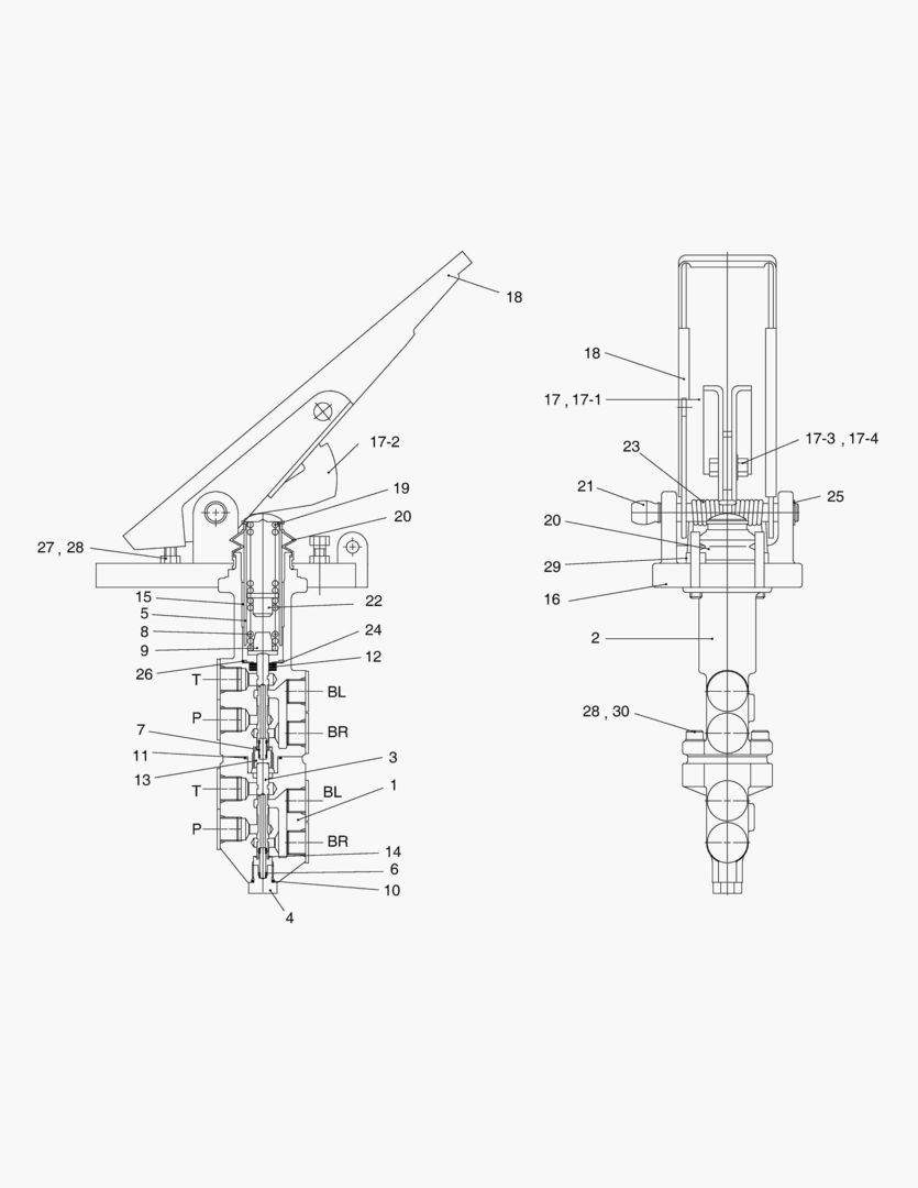 3581 BRAKE FOOT VALVE [10009~]