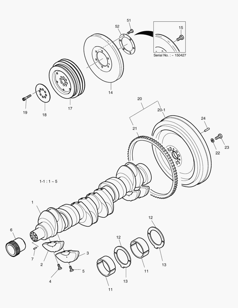 015 CRANK SHAFT ASS`Y [1~253]