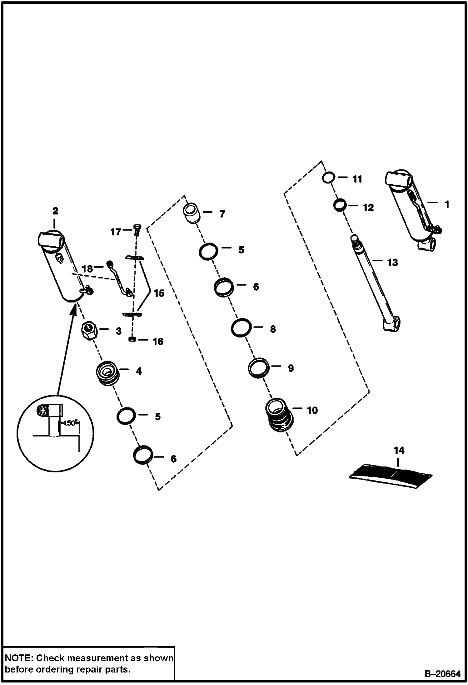 ЦИЛИНДРА НАКЛОНА (BOBCAT) (СЕРИЙНЫЙ НОМЕР 4997 12001 И ВЫШЕ) И (СЕРИЙНЫЙ НОМЕР 5005 11001 И ВЫШЕ)