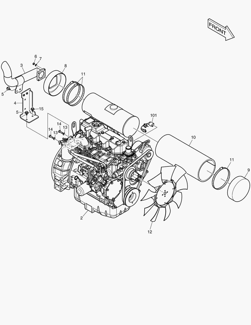 ДВИГАТЕЛЬ В СБОРЕ - EMEA