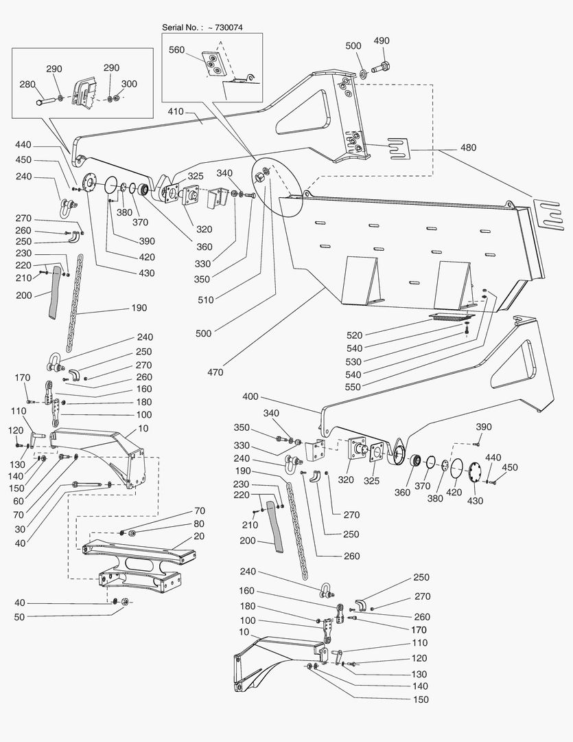 Спецтехника G500-49 TAIL GATE
