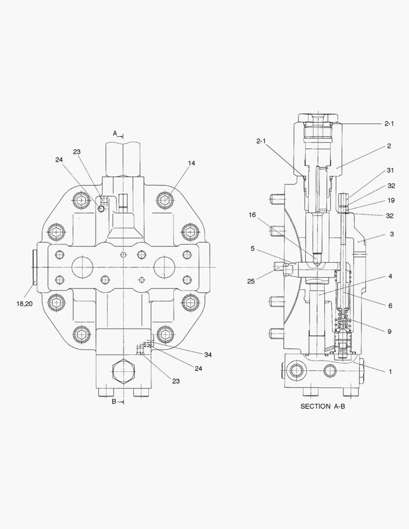 Спецтехника 4210 REGULATOR-TRAVEL MOTOR [1001~3750] - главное фото