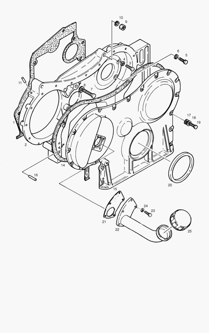 КАРТЕР РАСПРЕДЕЛИТЕЛЬНЫХ ШЕСТЕРЕН