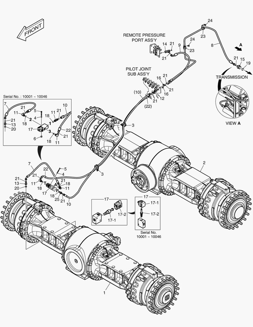 ОСЬ В СБОРЕ - РАЗНЫЕ ЗАМКИ