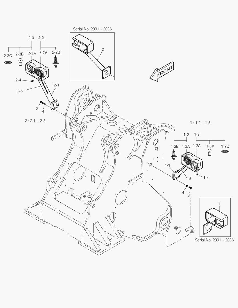 ПОДДЕРЖКА ПЕРЕДНЕЙ ЛАМПЫ
