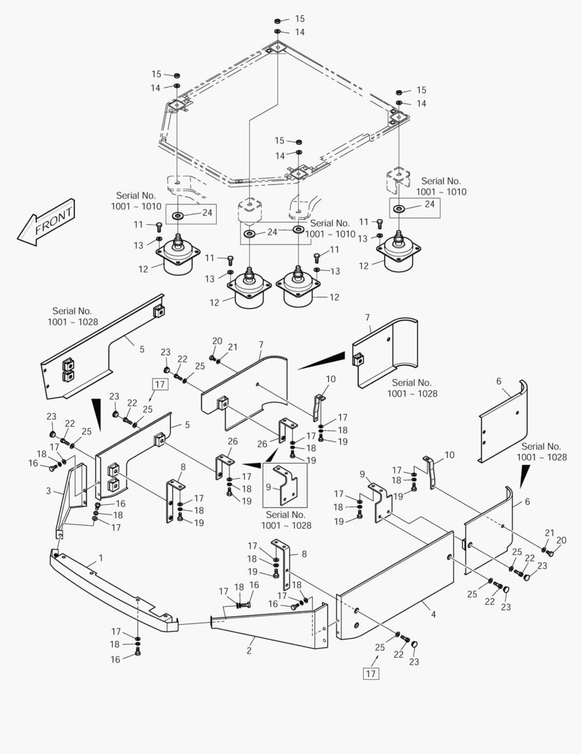УСТАНОВКА КАБИНЫ