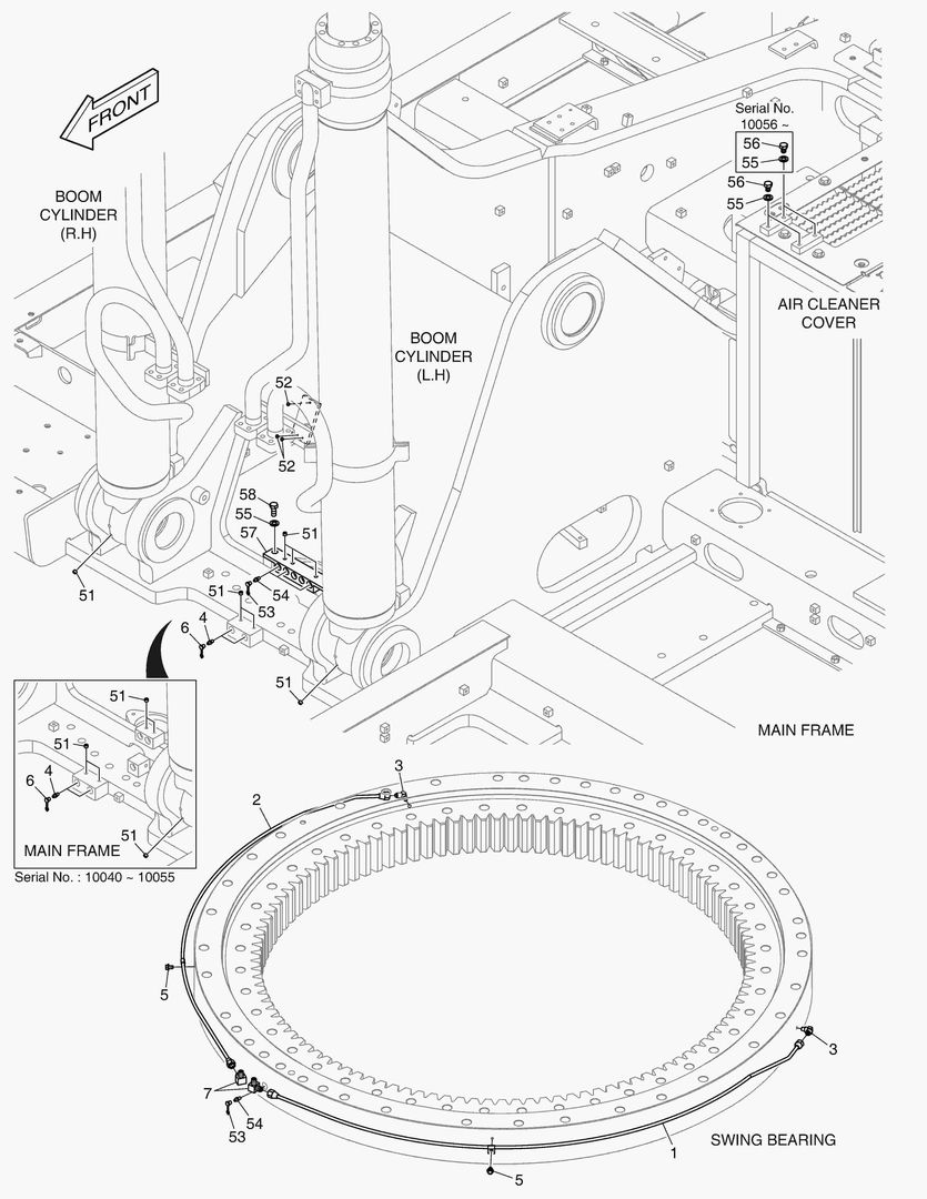ТРУБОПРОВОД СМАЗОЧНОЙ СИСТЕМЫ