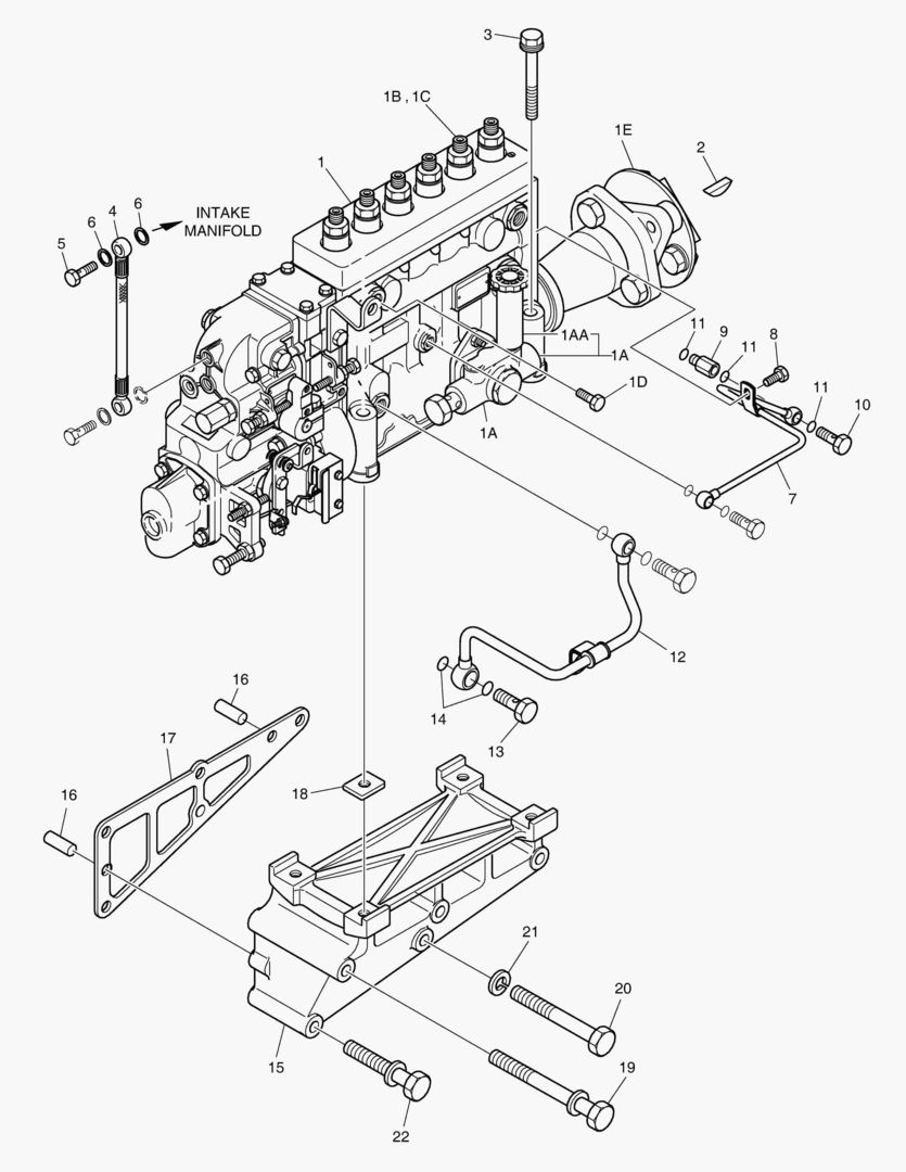 НАСОС ДЛЯ ВПРЫСКА ТОПЛИВА