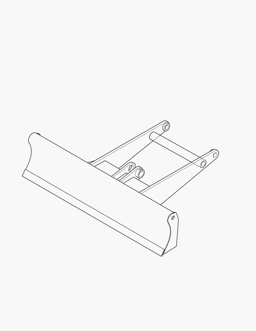 БУЛЬДОЗЕР-КОРОТКИЙ 1880 мм