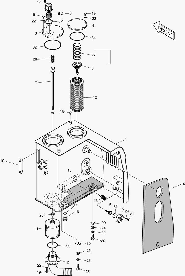 РЕЗЕРВУАР ДЛЯ МАСЛА