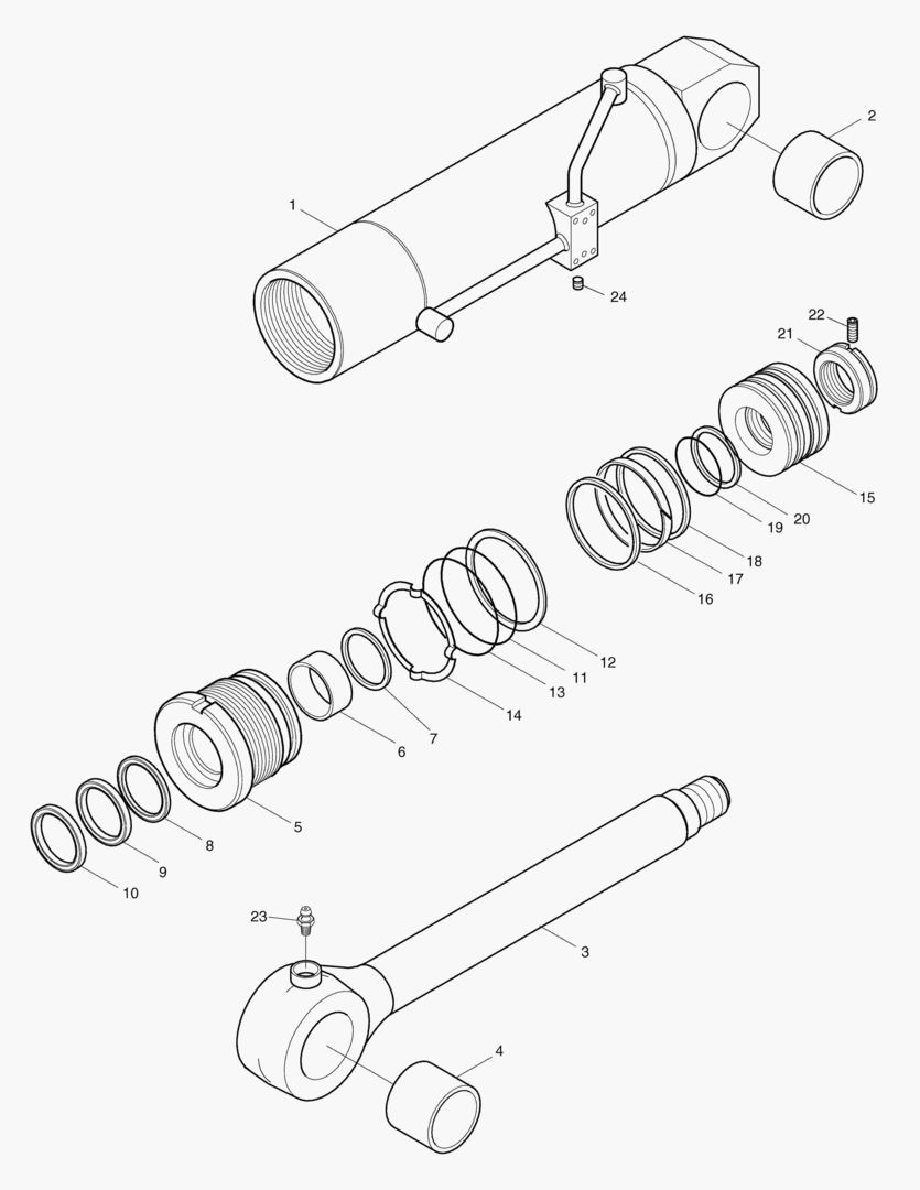 Спецтехника 4491 OUTRIGGER CYLINDER [1295~] - главное фото
