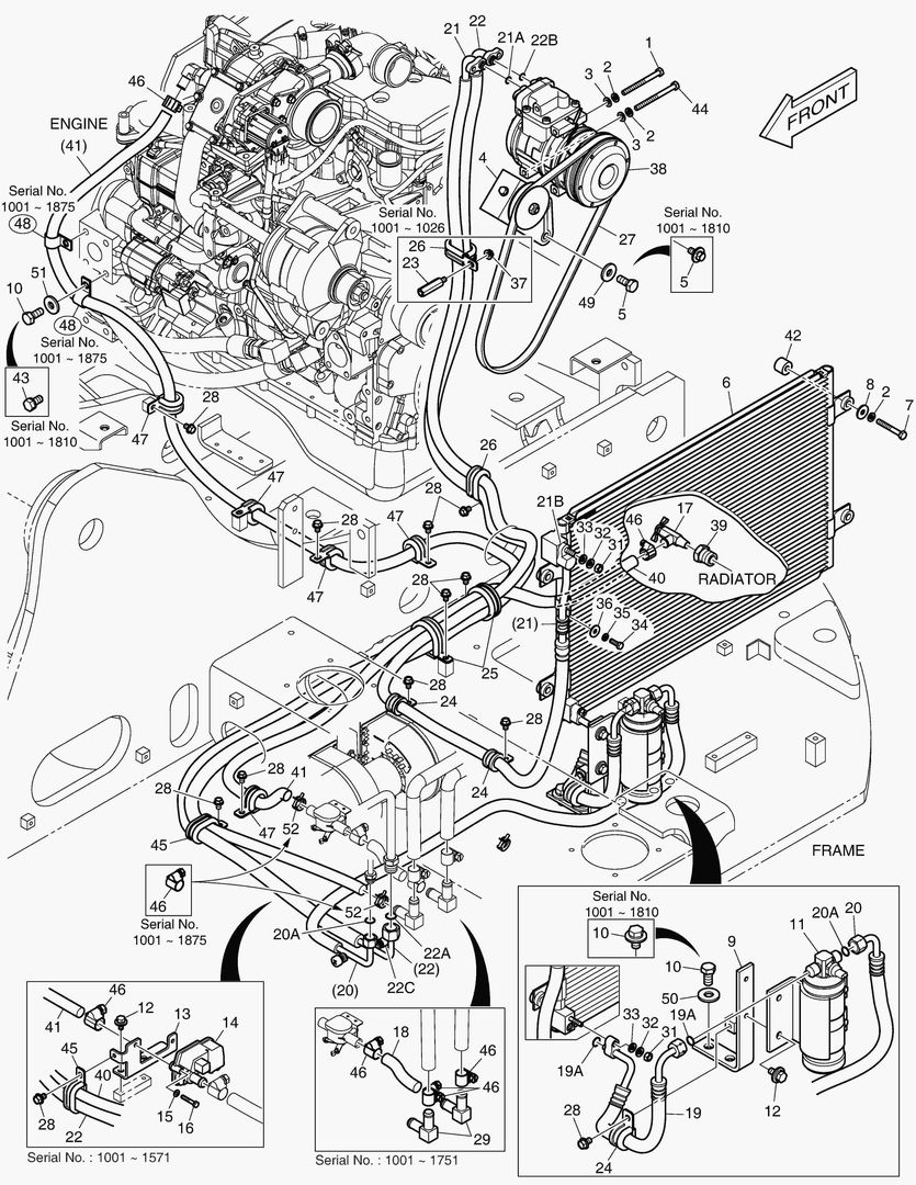 1760 AIRCON & HEATER PIPING