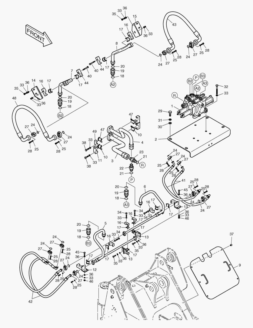 РЕКУЛИРУЮЩИЙ КЛАПАН ТРУБОПРОВОДА-2 КАТУШКИ