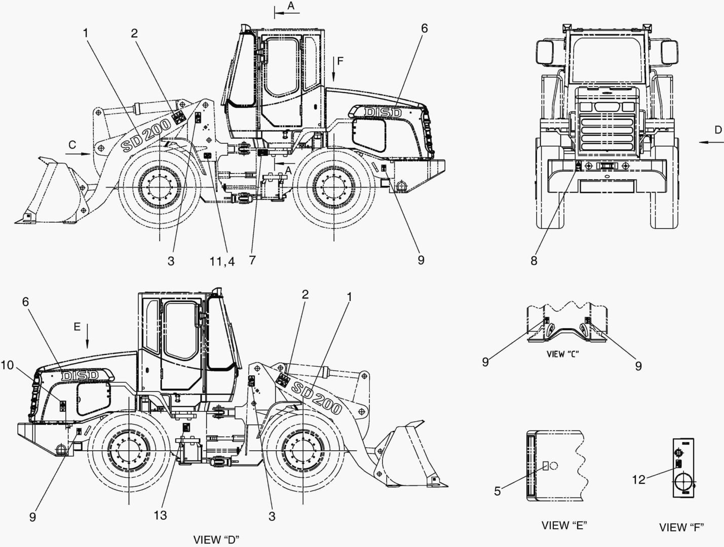 4130 DECAL & NAME PLATE