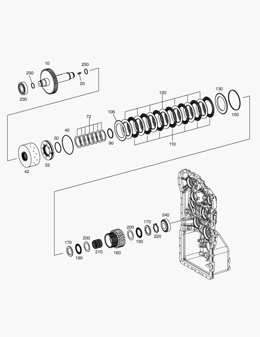 СЦЕПЛЕНИЕ-K2(БЛОКИРОВКА)