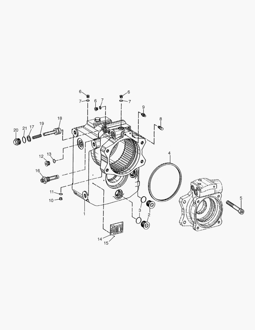 6835 HOUSING - TRANSMISSION(2HL70) [366~]