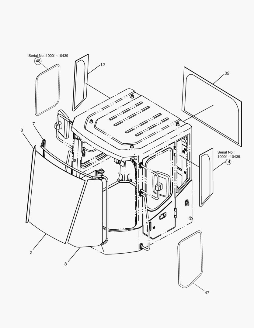 5180 CABIN - TINED GLASS [10001~10731]