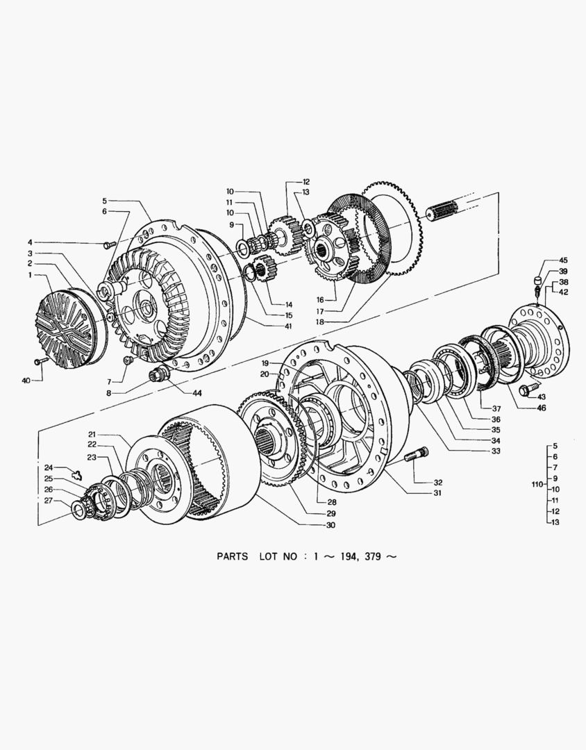 ЗАДНЯЯ ПЛАНЕТАРНАЯ ПЕРЕДАЧА