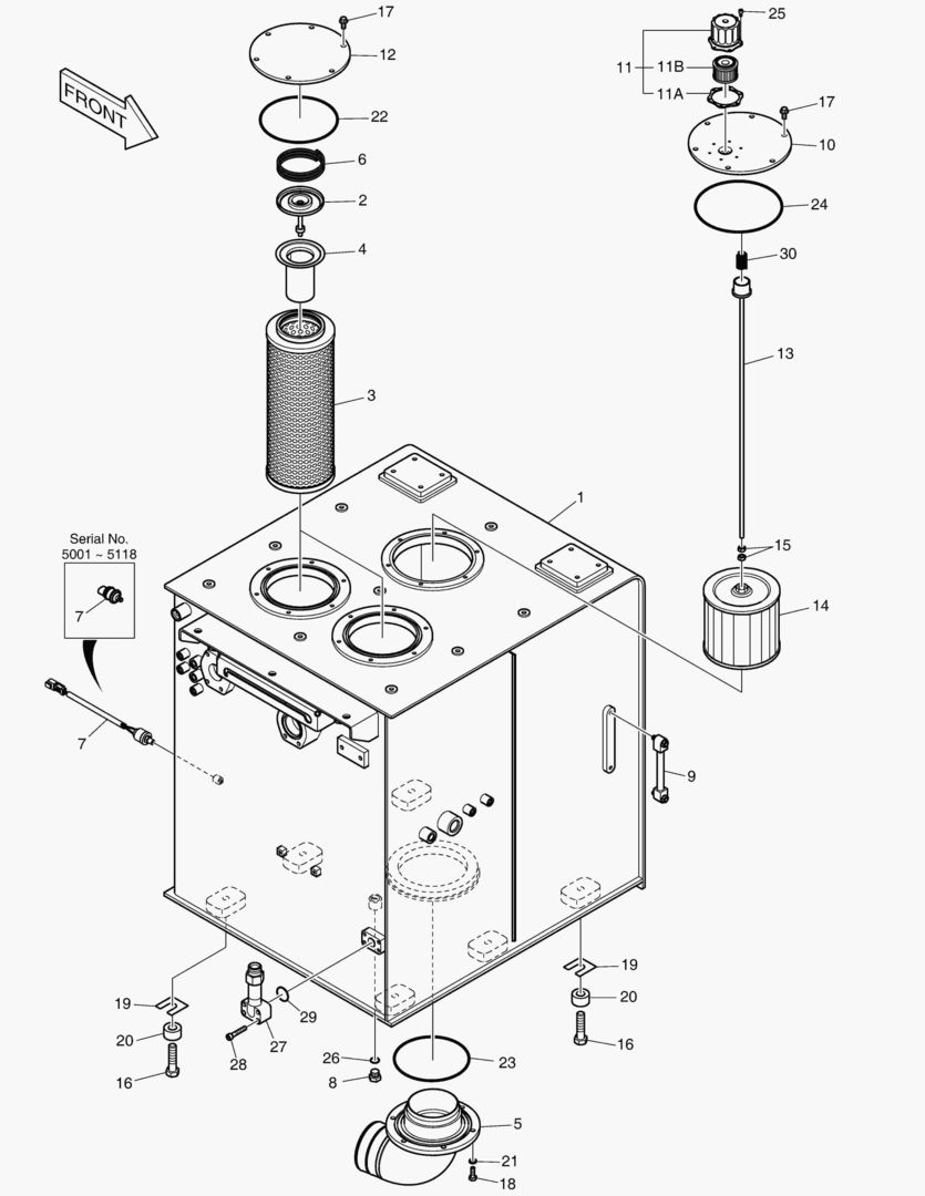 РЕЗЕРВУАР ДЛЯ МАСЛА
