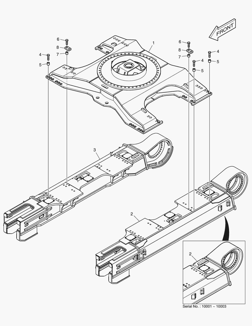 РАМА ГУСЕНИЦЫ