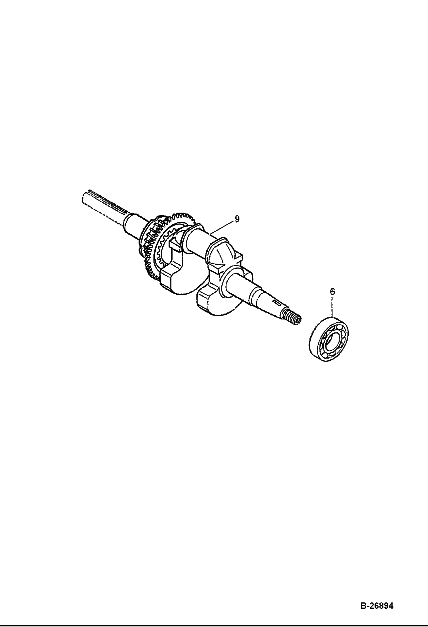 HONDA ДВИГАТЕЛЬ (КОЛЕНЧАТЫЙ ВАЛ)