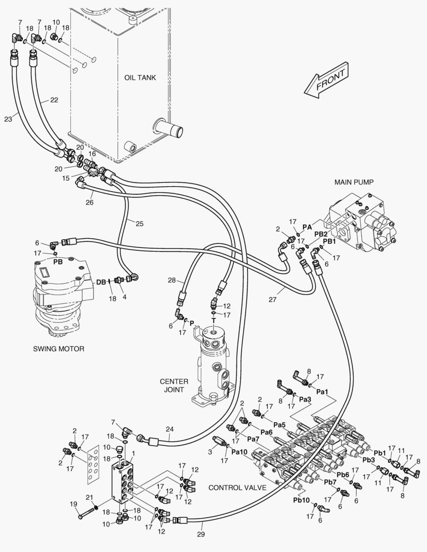 ТРУБОПРОВОД СЕРВОУПРАВЛЕНИЯ (3)