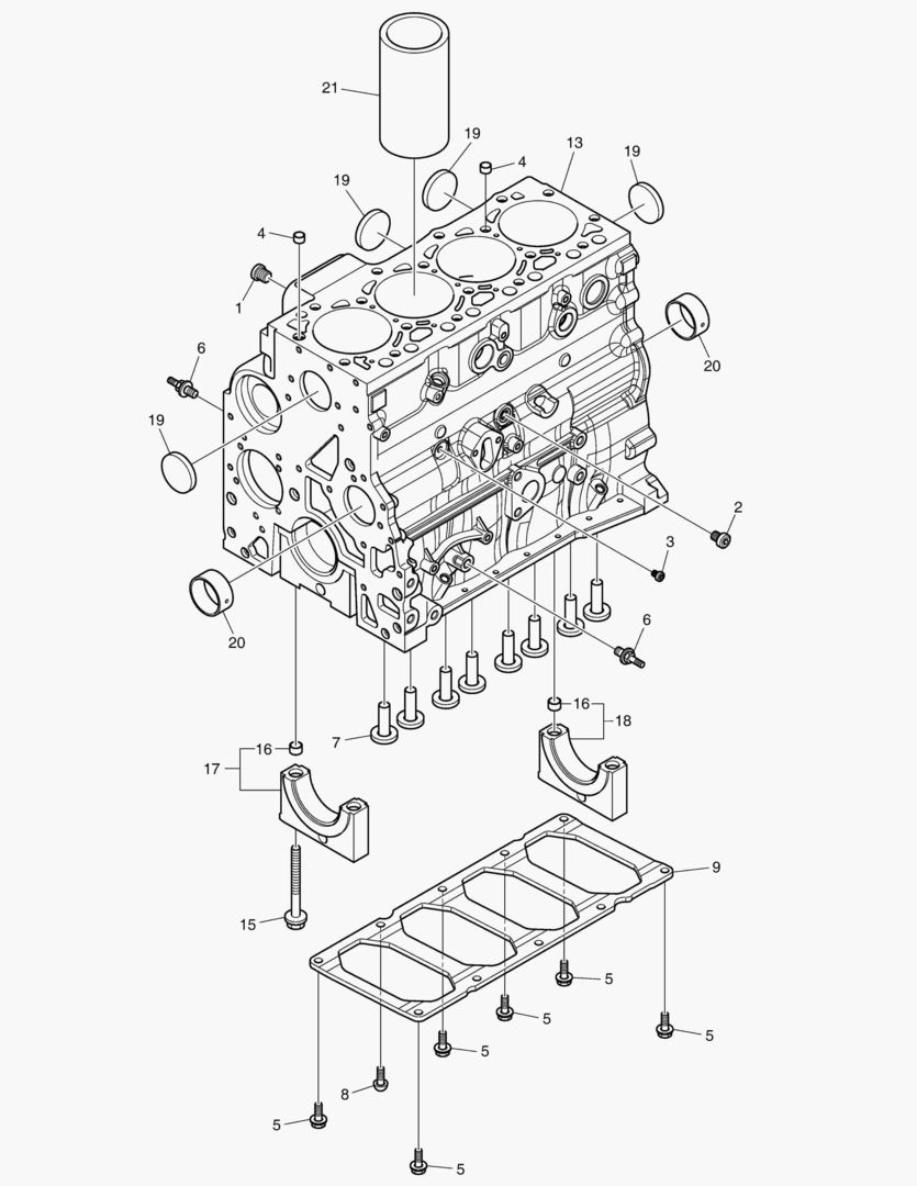 БЛОК ЦИЛИНДРОВ