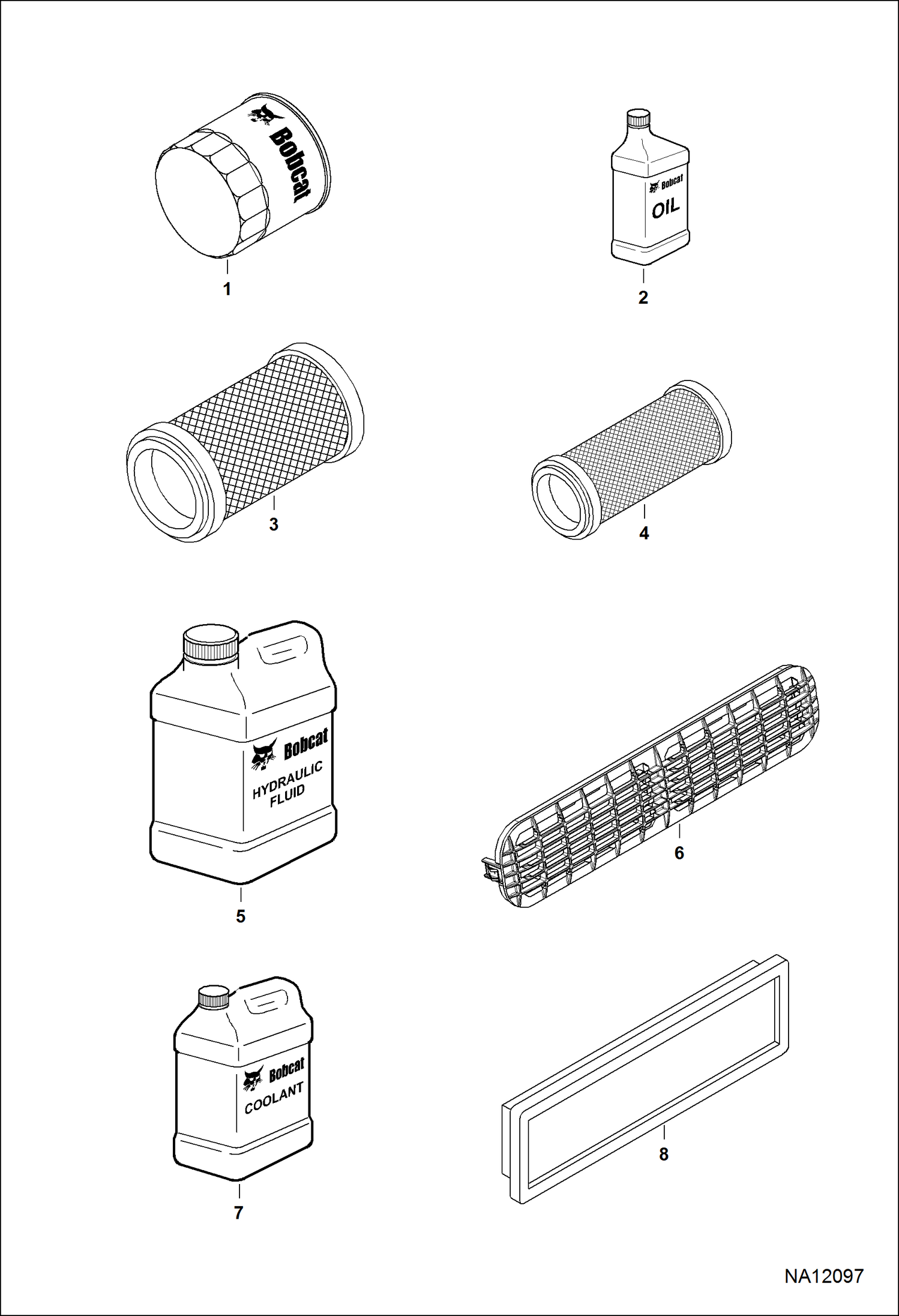 ПУНКТЫ ТЕХНИЧЕСКОГО ОБСЛУЖИВАНИЯ (КАЖДВЕ 10 ЧАСОВ)