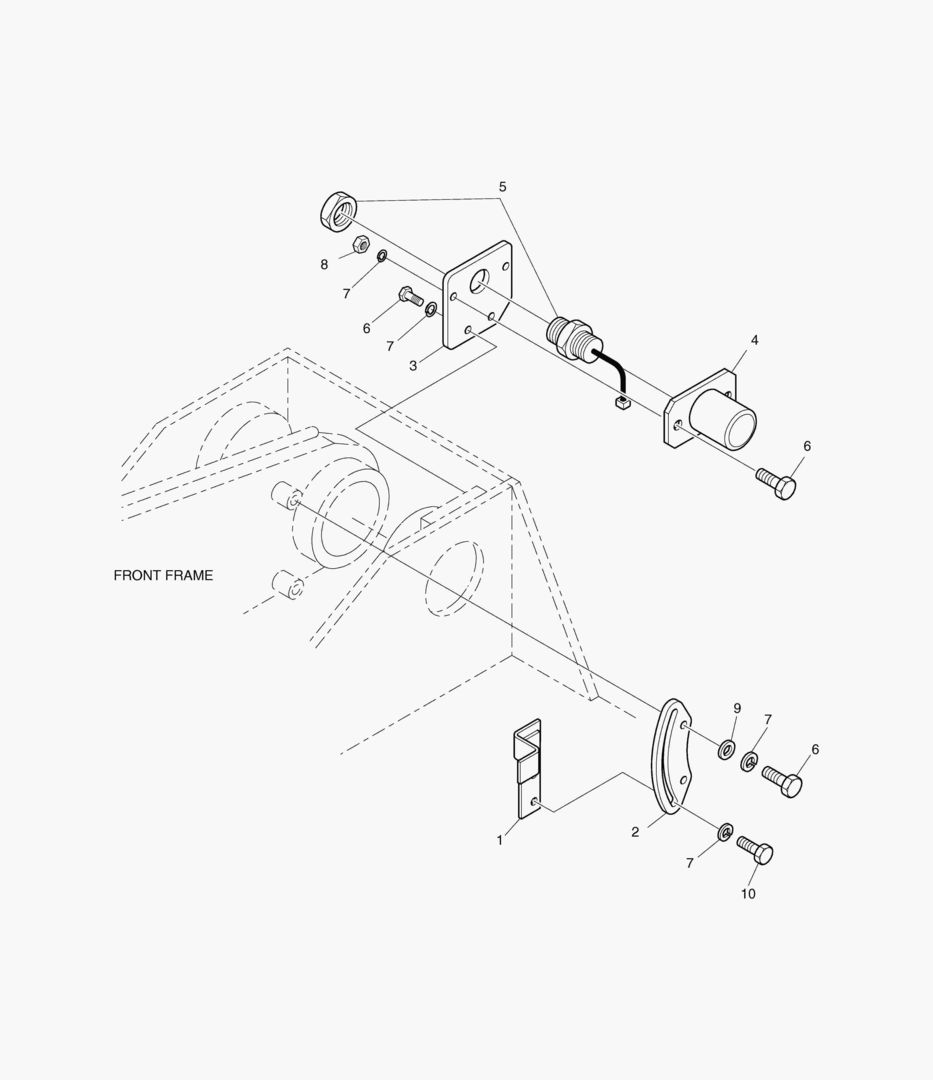 РУКОЯТЬ УДАРНАЯ В СБОРЕ