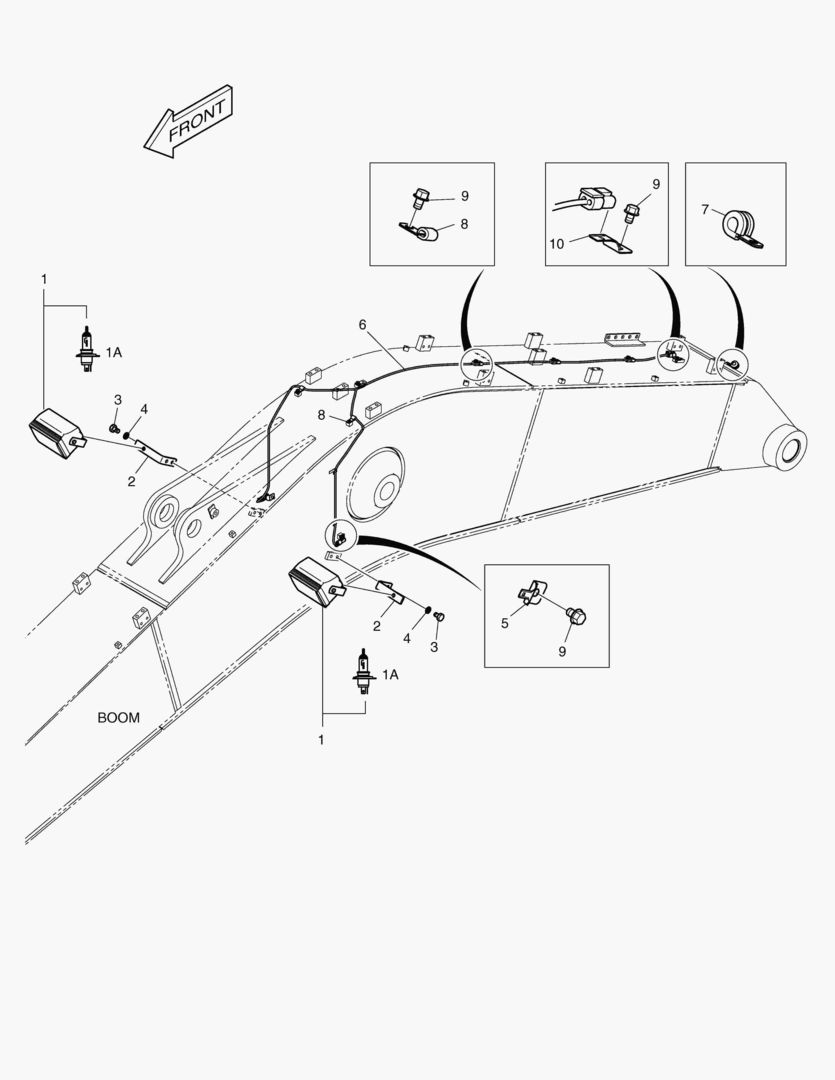 ЭЛЕКТРИЧЕСКИЕ ЗАПЧАСТИ - РАБОЧАЯ ФАРА